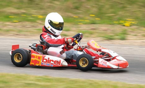 Lars Sørensen prøver kræfter med det åbne italienske mesterskab i KF3.